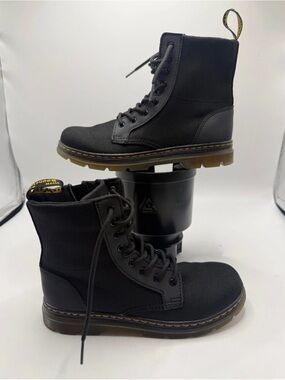 NEW Dr. Martens Combs 8-Eye Combat Boots Black Women’s Size 5 (EU 36)
